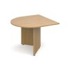 d end meeting table extension oak