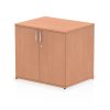 desk high office cupboard in beech