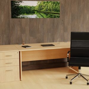 desk high office pedestal maple by office desk and black office chair