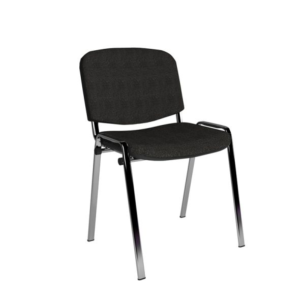 Conference/Meeting Chair Aquarius Chrome Frame And No Arms Fabric Choices 2