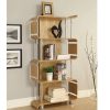 oak office bookcase