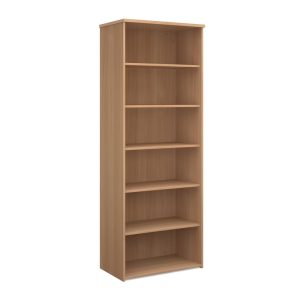 office bookcase beech with 5 shelves