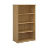 office bookcase oak with 3 shelves