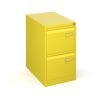 office filing cabinet 2 drawer yellow