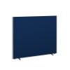 office screen blue fabric