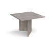 square boardroom table grey oak