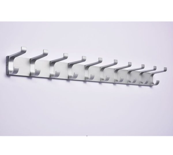 wall mounted coat hooks aluminium