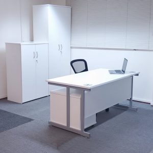 Aspect Executive White Office Furniture Range