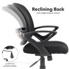 mesh back office chair reclining back description