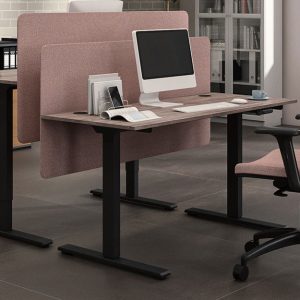 height adjustable desk room shot