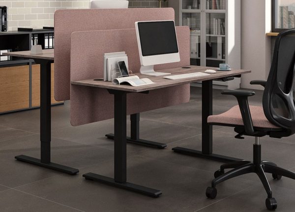 height adjustable desk room shot