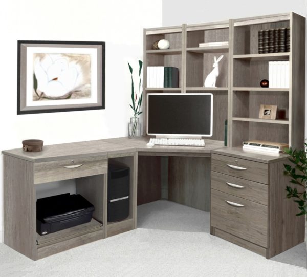 home office furniture set grey