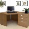 home office corner desk with drawers oak with desk pedestal.