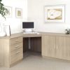 home office corner desk sandstone with office desk pedestal and office cupboard