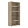 office bookcase oak with 4 shelves